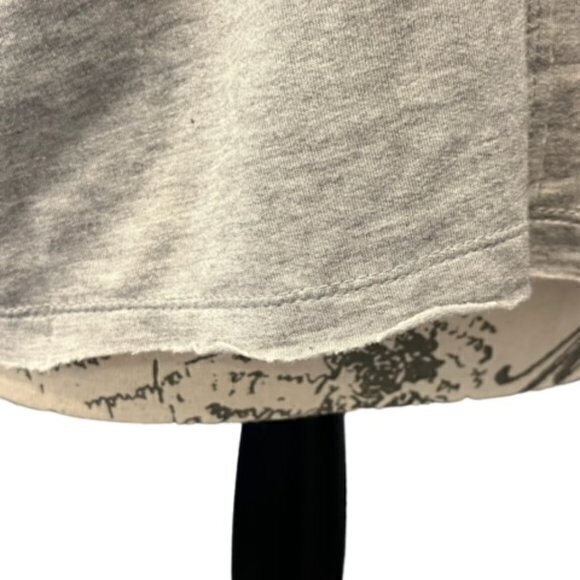 BUNDLE 3 FOR $18- NWT Inspired Hearts Grey Sweatshirt Off Shoulder Junior MED - Picture 4 of 12
